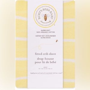 Burt’s Bees fitted crib sheets